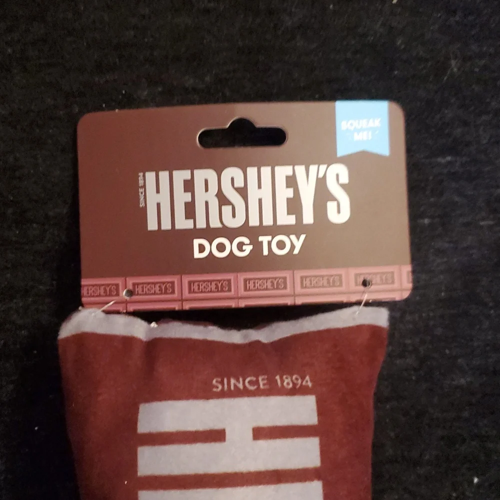 🐕  HERSHEY'S MILK CHOCOLATE DOG CRINKLE TOY 🐕